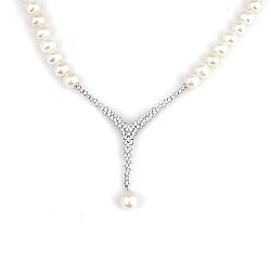 14 Ayar Altın Zarif İnci Kolye - Nusrettaki