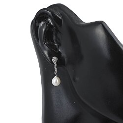 14 Ayar Altın Zarif İnci Küpe - Nusrettaki (1)