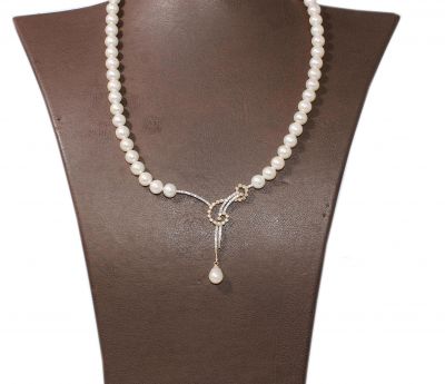 14 Karat Gold Pearl Set - 3