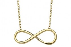 14K Gold Infinity Model Necklace - Nusrettaki
