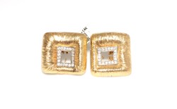 14K Gold Pond Omega Clip Earrings - 2