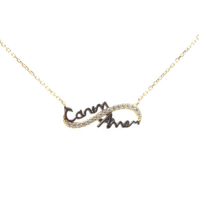 14K Gold Sweetheart Mom Necklace - 1