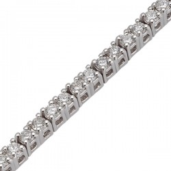 Diamond Slender Tennis Bracelet - 1,5 ct - 3