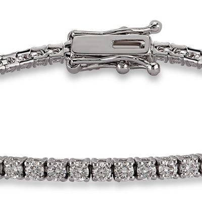 Diamond Slender Tennis Bracelet - 1,5 ct - 4