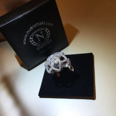 1,55 ct G Renk Özel Tasarım Yüzük - 5