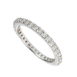 18 Ayar Altın 0,30 ct Tamtur Pırlanta Yüzük - Nusrettaki