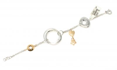 18 Ayar Altın Halkalı Bileklik - 5