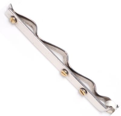 18K Gold Screw Appearance Tie Pin - 1