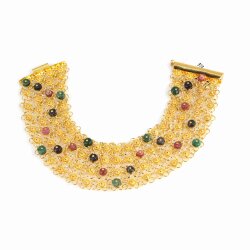 22 Ayar Altın Dantel Model Bileklik - Nusrettaki