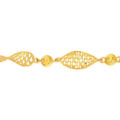 22 Ayar altın DNA Sarmalı Özel Tasarım Bileklik