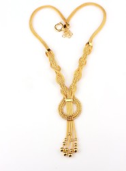 22 Ayar Altın Dorica Toplu Kolye - 3