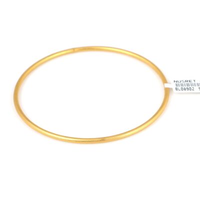 22 Ayar Altın Düz Ajda Bilezik - 2