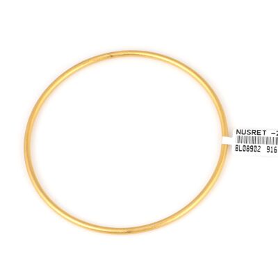 22 Ayar Altın Düz Ajda Bilezik - 4