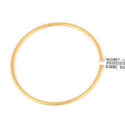 22 Ayar Altın Düz Ajda Bilezik - Nusrettaki (1)