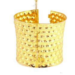 22 Ayar Altın Kalın Bal Peteği Model Bilezik - Nusrettaki (1)