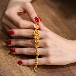 22 Ayar Altın Kardelen Model Bileklik - 4