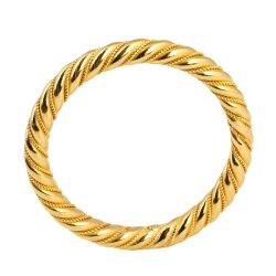 22 Ayar Altın Kilitsiz Koç Kolu Bilezik - Nusrettaki