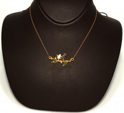 22 Ayar Altın Mutluluk Kolyesi - 3