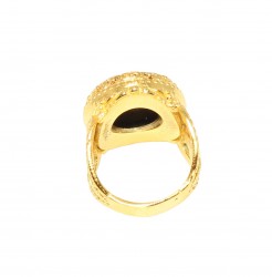 22 Ayar Altın sezar figürlü yüzük - 7