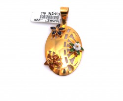 22 carat noah's ark pendant - 2