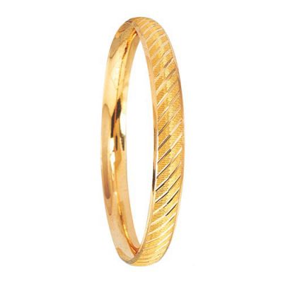 22K Gold Bangle Bracelet, 10 g - 1