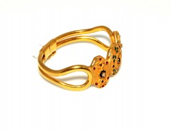 22K Gold Bangle Bracelet, Ufo Model - 5