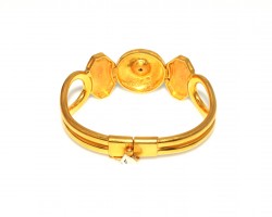 22K Gold Bangle Bracelet, Ufo Model - 6