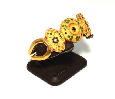 22K Gold Bangle Bracelet, Ufo Model - 7