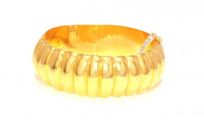 22K Gold Bektashi Bangle Bracelet - 1