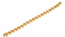 22K Gold Cat's Paw Bracelet - Nusrettaki