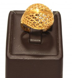 22k Gold Dome Model Fusion Ring - 3