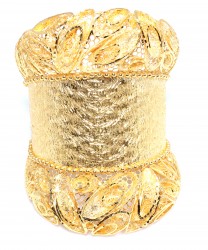 22K Gold Fusion Cuff Lining Bracelet - 2