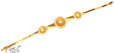 22K Gold Mirror Model Bracelet - 4
