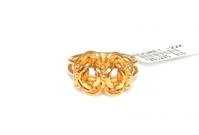 22K Gold Princess Ring - 5