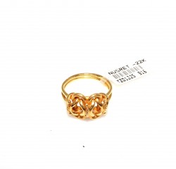 22K Gold Princess Ring - 6