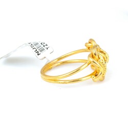 22K Gold Princess Ring - 3