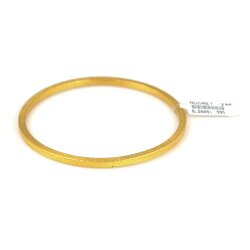 24 Ayar Altın Kare Şarnel Dövmeli Bilezik - Nusrettaki