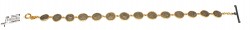 24K Gold & Silver Illustrated Bracelet - 4
