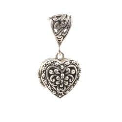 925 Sterling Silver Secret Love Pendant - Nusrettaki (1)