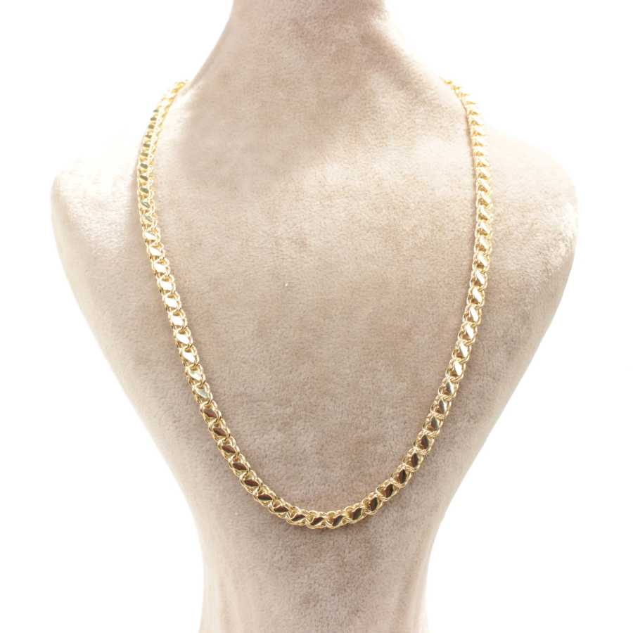 45 Cm Gold Arpa Zincir Kolye Pul Zincir