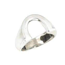 925 Ayar Gümüş At Nalı Yüzük - Nusrettaki