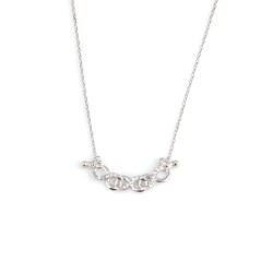 Silver United Infinity Necklace - Nusrettaki (1)