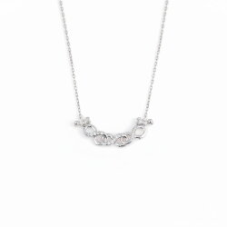 Silver United Infinity Necklace - Nusrettaki (1)