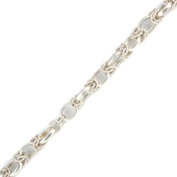 925 Ayar Gümüş Burgu Tel Şarnel Bileklik - 3