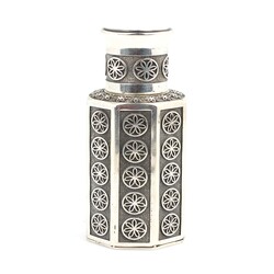 925 Ayar Gümüş Büyük Parfüm Şişesi - Thumbnail