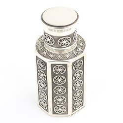 925 Ayar Gümüş Büyük Parfüm Şişesi - Thumbnail