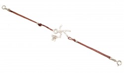 925 Sterling Silver Children's Bouquet Cord Bracelet - 3