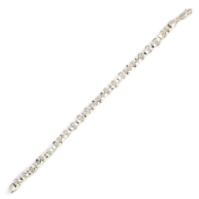 925 Ayar Gümüş Düz Astar Model Doch Bileklik - 2