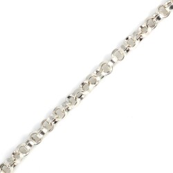 925 Ayar Gümüş Düz Astar Model Doch Bileklik - 3