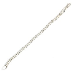 925 Ayar Gümüş Düz Doch Bileklik - Nusrettaki (1)